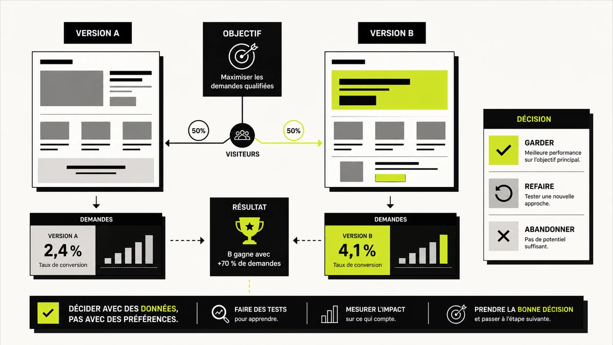 A/B testing illustration 2