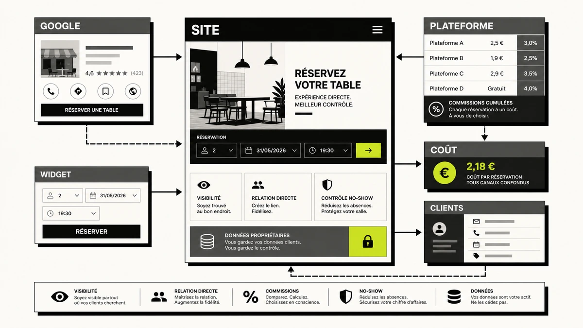 réservation en ligne restaurant illustration 4