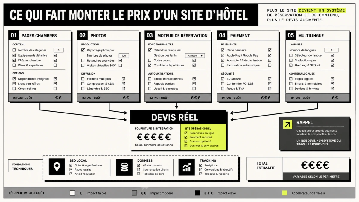 création site web hôtel illustration 2