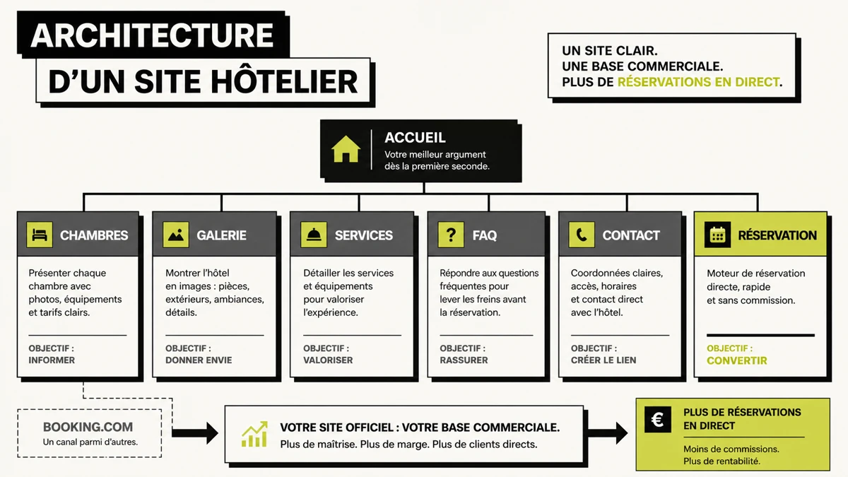 site web hôtel illustration 5
